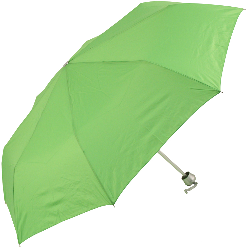Mini Colours - Plain Coloured Folding Umbrella - Green ...