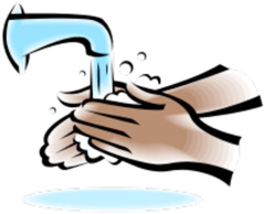 Washing your hands clipart