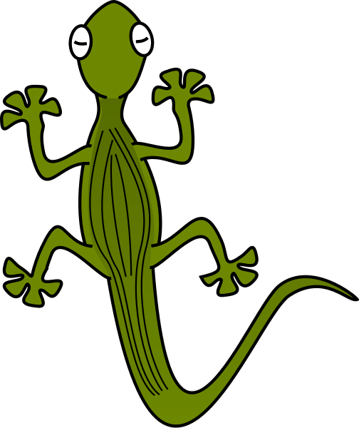 Free Gecko Clipart, 1 page of Public Domain Clip Art