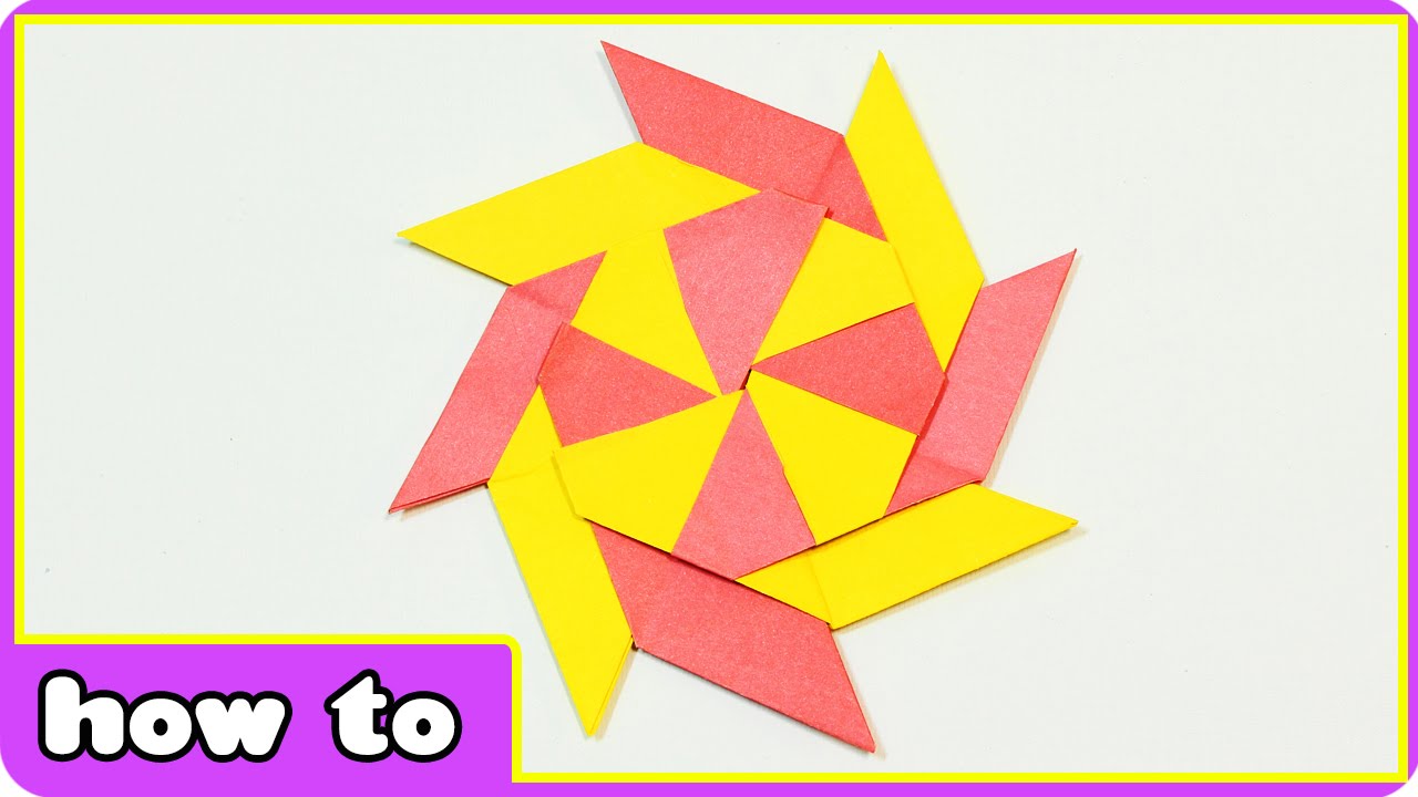 Paper Crafts | Transforming Ninja Star | DIY Crafts Ideas for Kids ...