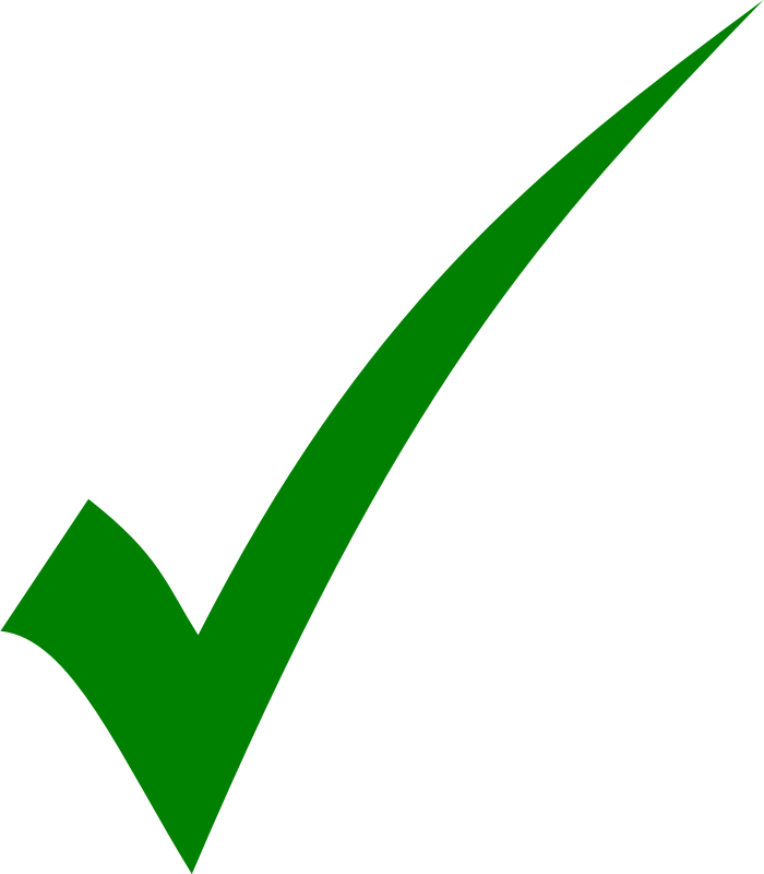 Image For A Green Tick - ClipArt Best