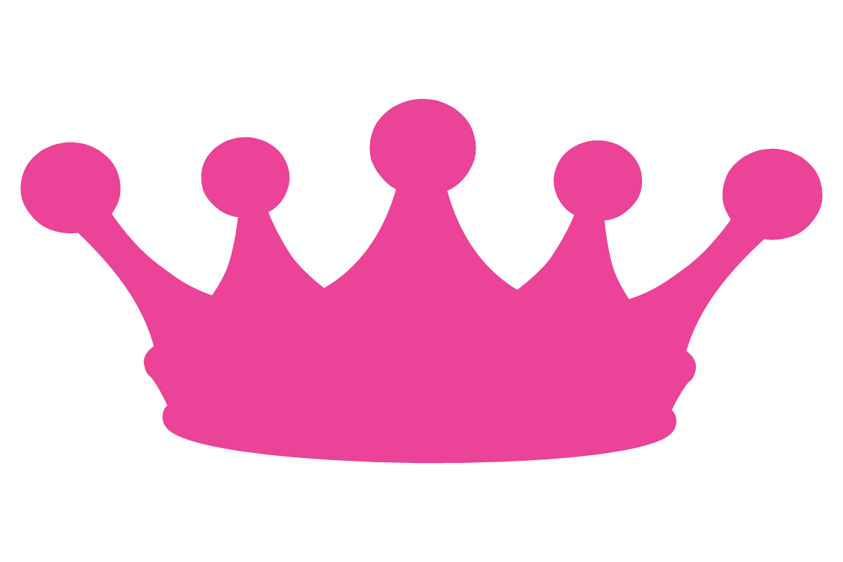 Clipart crown pink