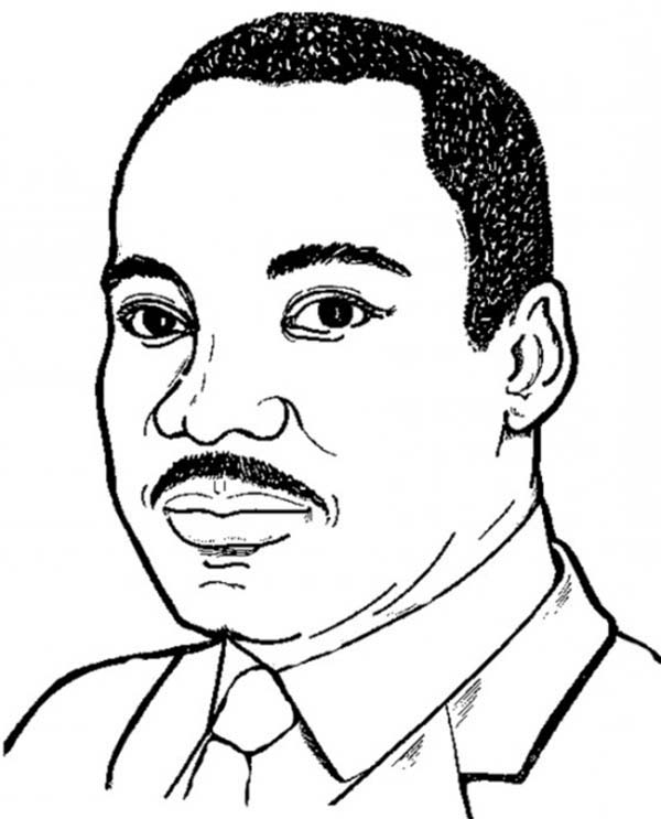 Martin Luther King Jr was Born in Atlanta Georgia Coloring Page ...
