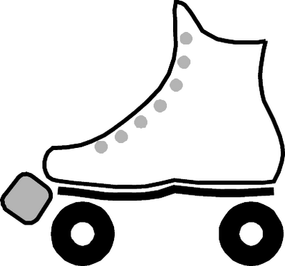 Roller Skate Clip Art - ClipArt Best