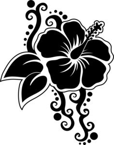 Tropical Flower Clip Art