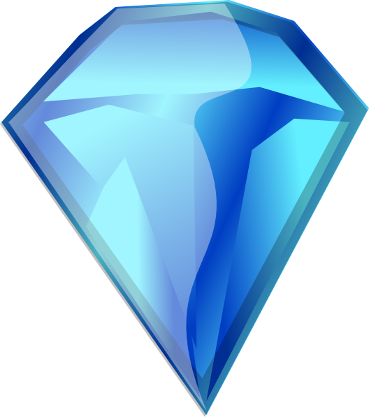 Diamond clip art Free Vector