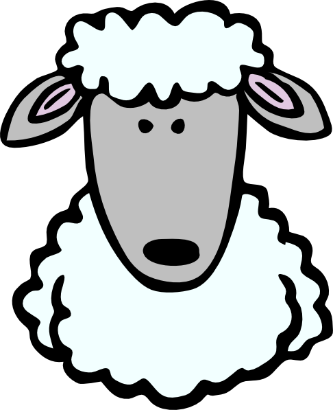 Clip Art Sheep Mask Clipart