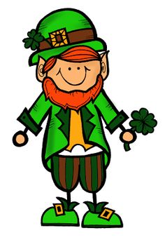 Leprechaun clipart for school