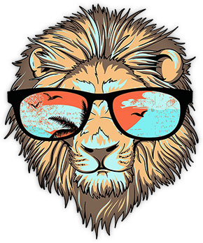 Free Animated Lions - Graphics - Lion Images