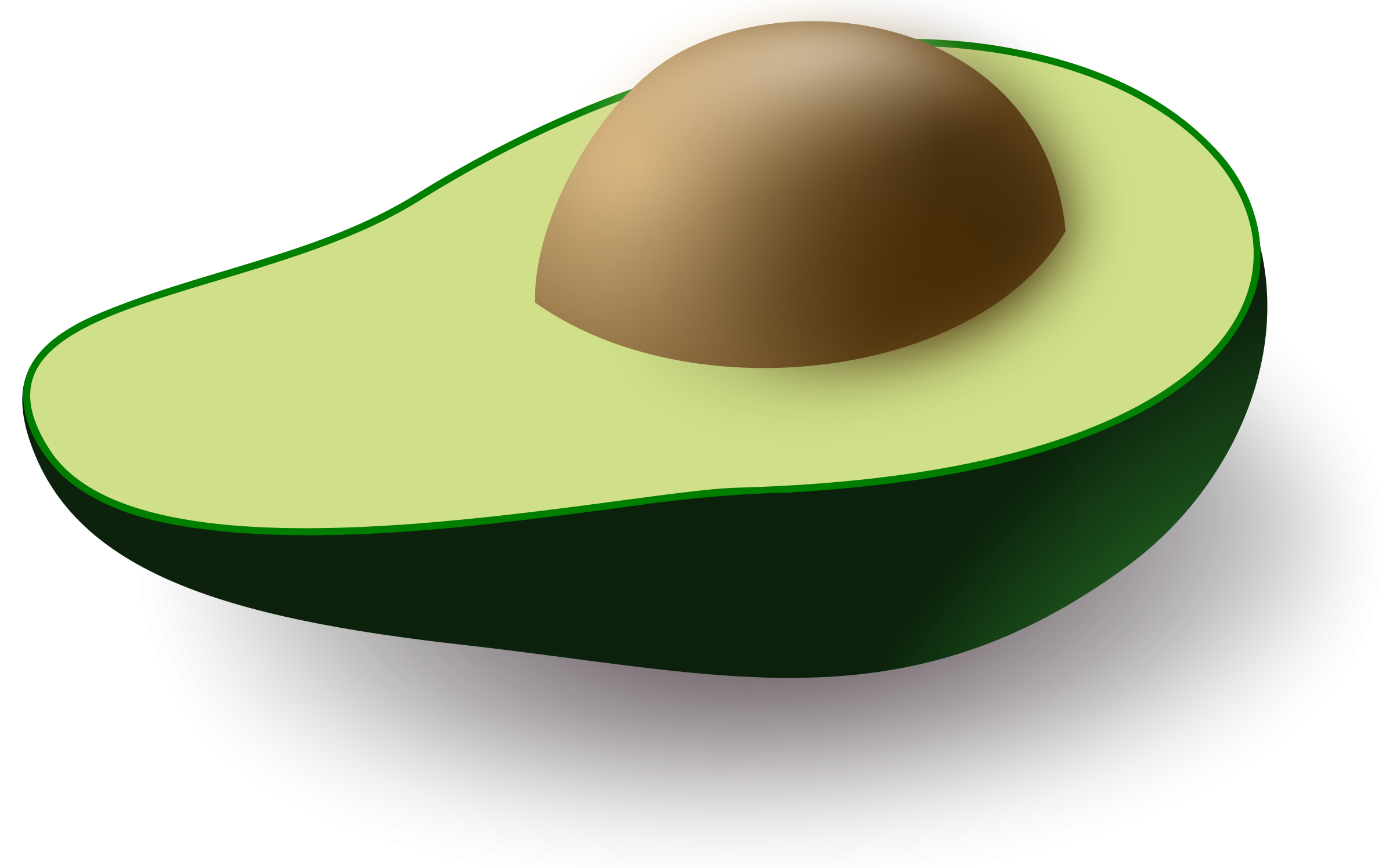 Avocado Clipart Clip Art Avocados Color