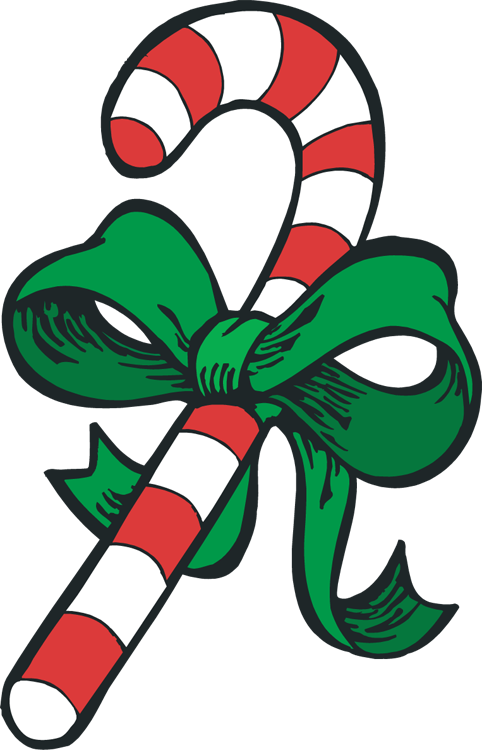 Free candy cane clipart