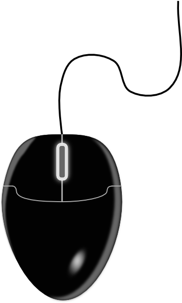 Computer Mouse Clipart Black And White - Free ...