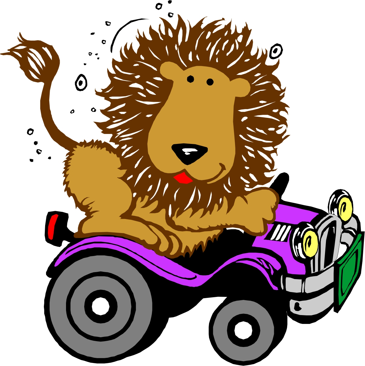 Cartoon Driving Car - ClipArt Best