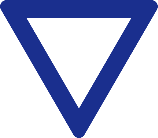 Czechoslovakia - Yield sign (1938).svg