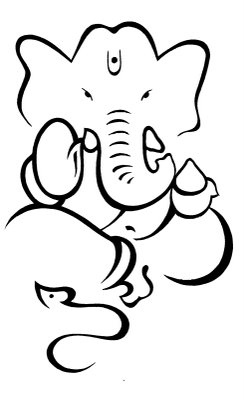 Ganesh God Clip Art Tattoo Page 23