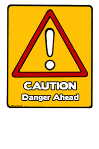 Caution Signs Clip Art - ClipArt Best