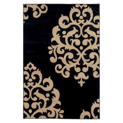 Damask Area Rug - Chocolate : Target