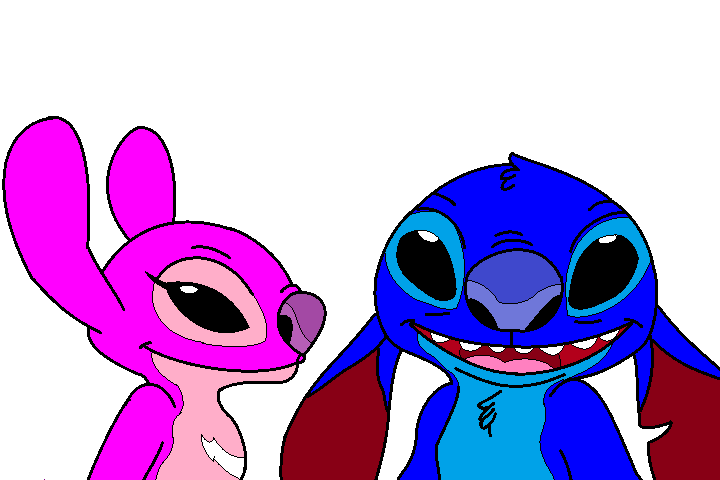 Stitch and Angel base by Dib-the-survivor on DeviantArt