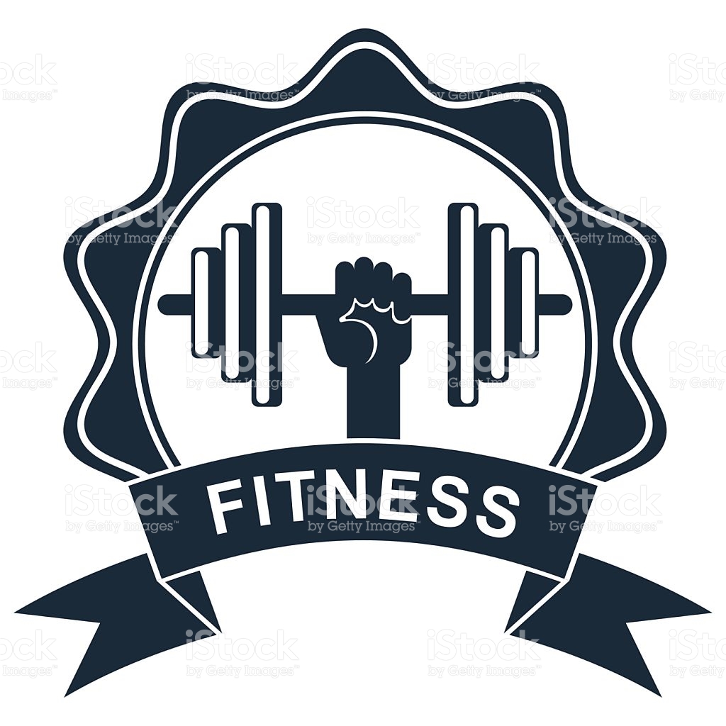 Fitness Logo Black stock vector art 589562202 | iStock