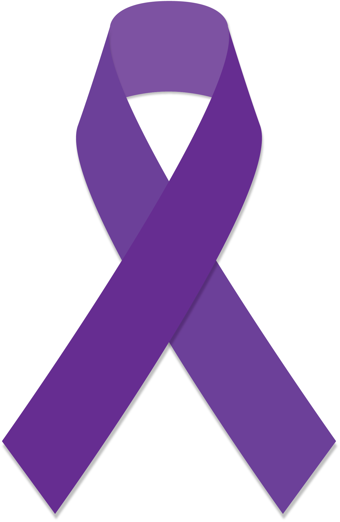 Purple Cancer Ribbon ClipArt Best