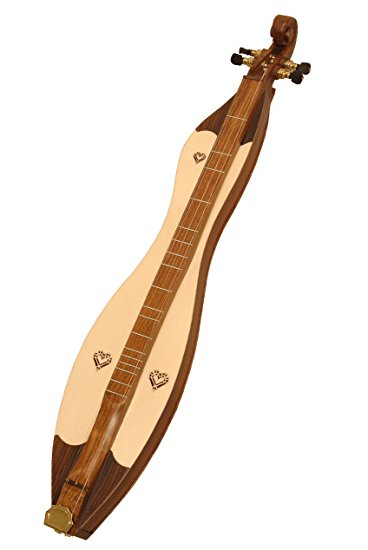 Amazon.com: Roosebeck DMCRH4 4-String Cutaway Mountain Dulcimer ...