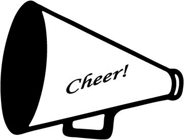 Cheerleading megaphone clipart