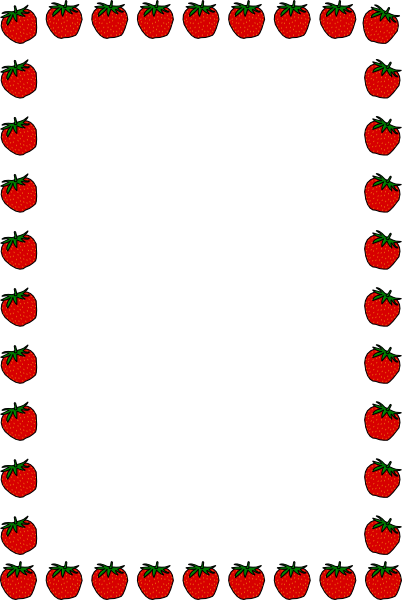 Fruit Border Clipart - Free Clipart Images