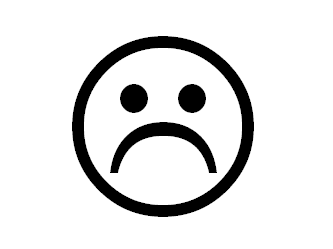 Symbol For Sad Face
