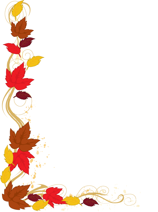 Autumn Leaf Border Clip Art - Free Clipart Images