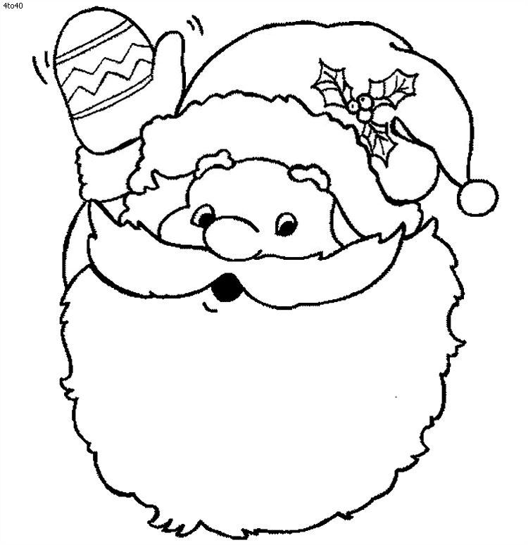 Christmas Black And White Clipart