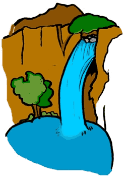 Clipart Waterfalls - ClipArt Best