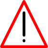 Warning Sign clip art - vector clip art online, royalty free ...