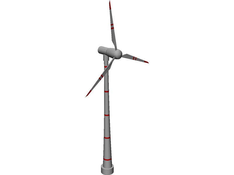 Wind Turbine 3D Model Download - 3D CAD Browser