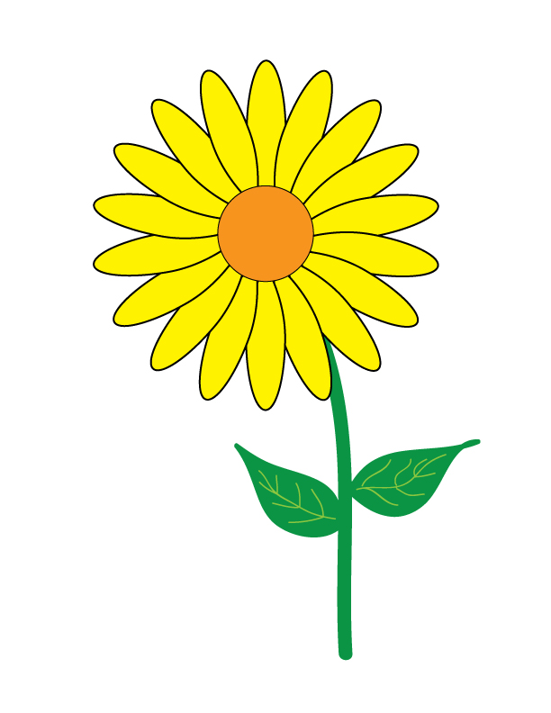 Simple Flower in Illustrator – Working with Objects and Tools ...