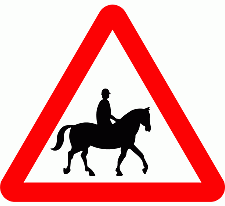 Road Traffic :: triangular warning signs :: dot no 550.1 beware of ...