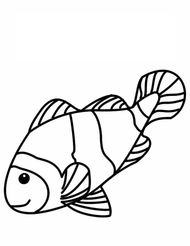 Fish Coloring Page | Free coloring pages for kids