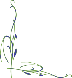 Flower Vine clip art - vector clip art online, royalty free ...
