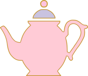 Pink Teapot Clip Art - vector clip art online ...