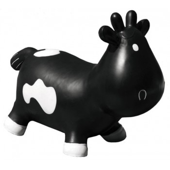 Betsy the black cow » kids bouncing toy by KIDZZFARM