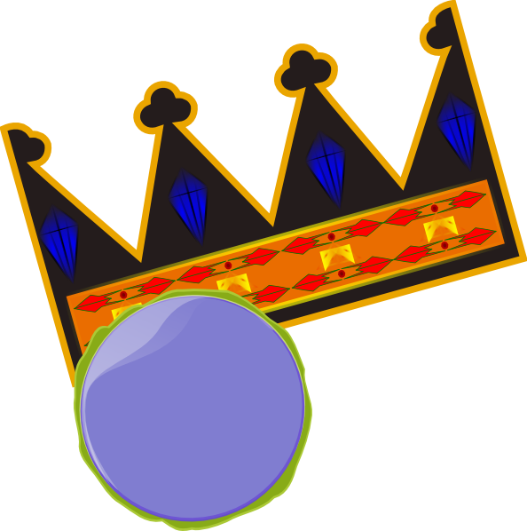 Crown clip art Free Vector