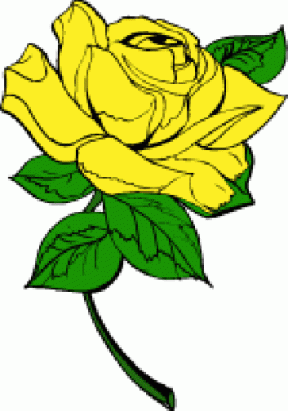 Yellow Rose Clipart - Tumundografico