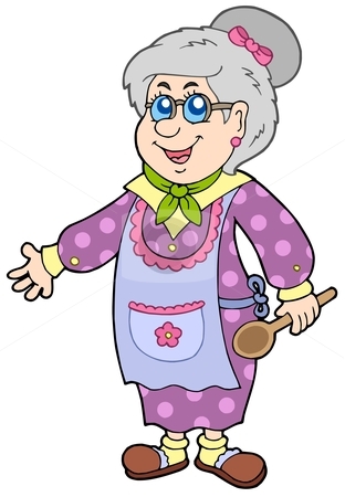 Grandmother Clipart - Tumundografico