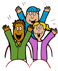 Crowd Cheering Clipart