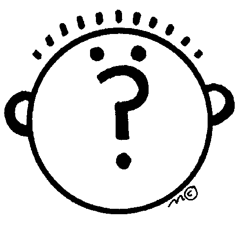 Face With Question Mark Clipart