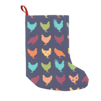 Chicken Christmas Stockings & Chicken Xmas Stocking Designs | Zazzle