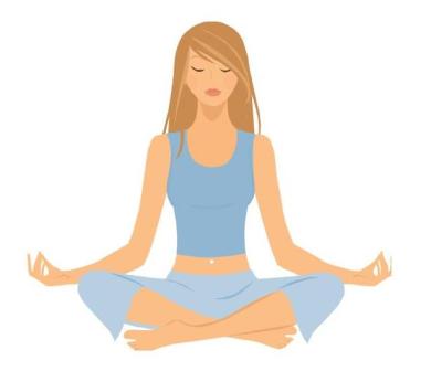 Free yoga clipart images
