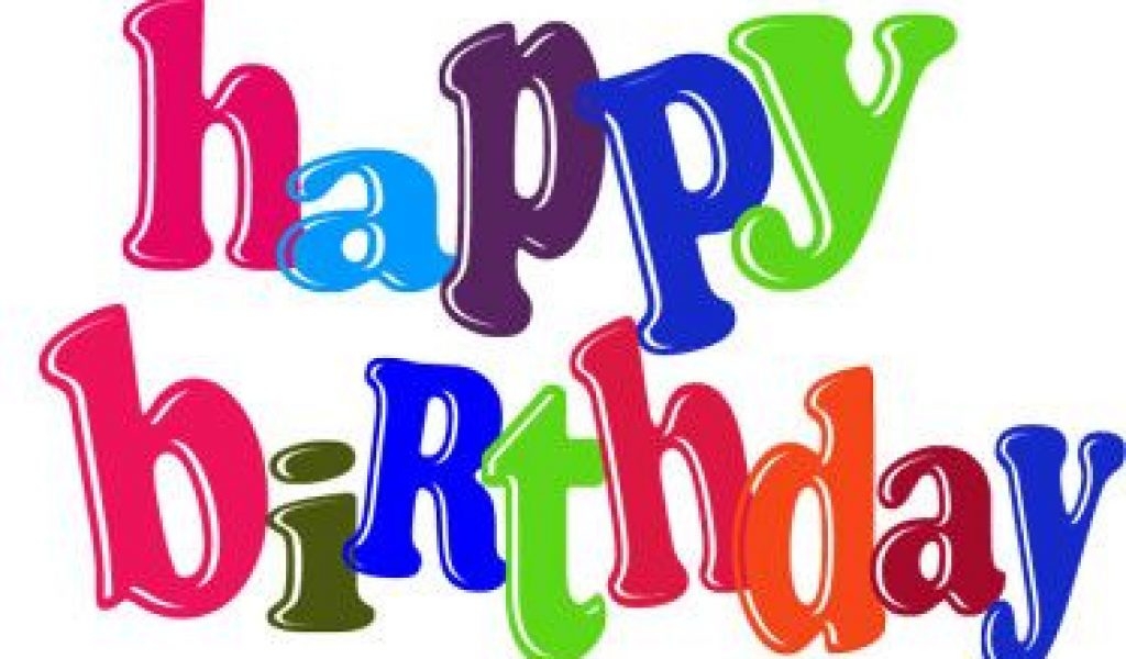 Free Clipart Of Happy Birthday