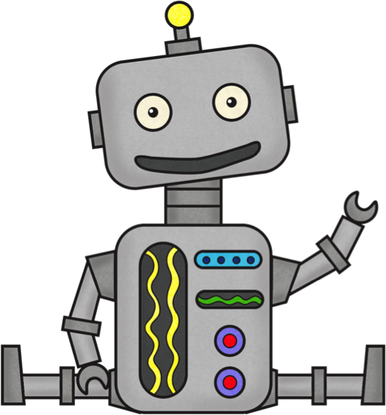 cartoon robot clipart – Clipart Free Download