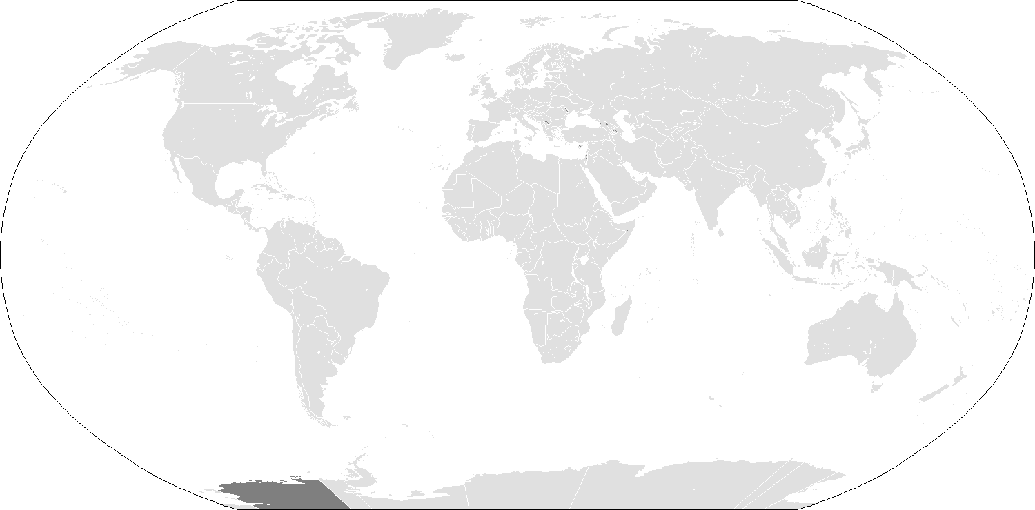 Blank World Map - Dr. Odd