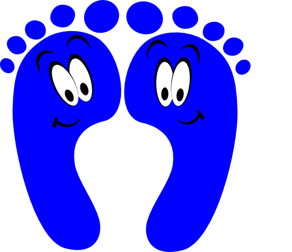 Happy Feet Pedicure Clipart